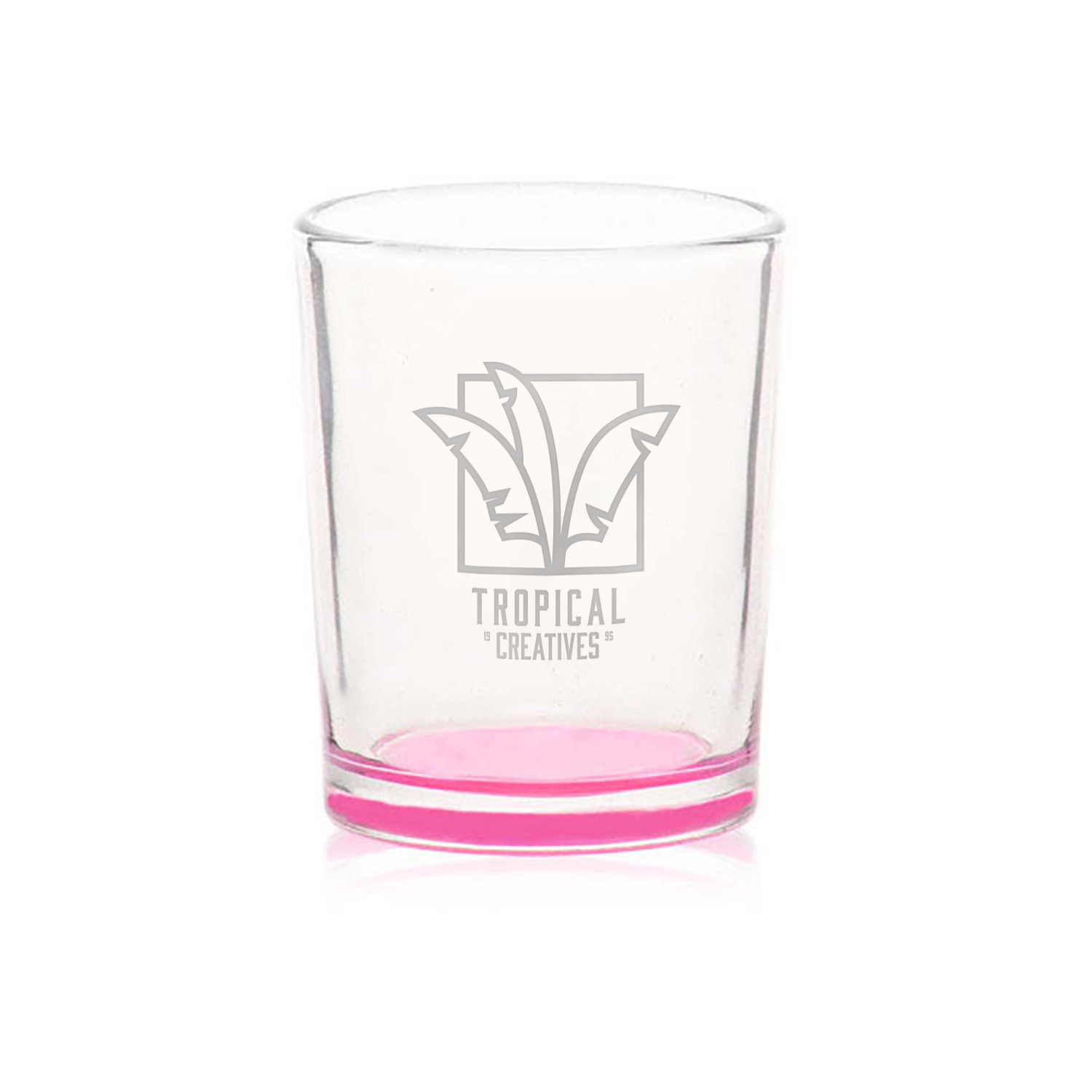 3 oz. Glass Votive Candle Holder (Engrave Imprint) 7