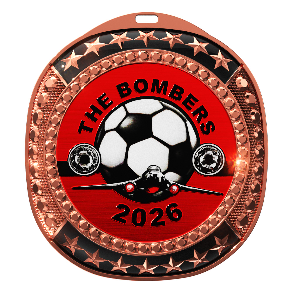 Express Vibraprint™ Legacy Insert Medal (3") 3