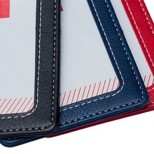 PU Keychain 3 Pockets PU Leather Card Holder 10