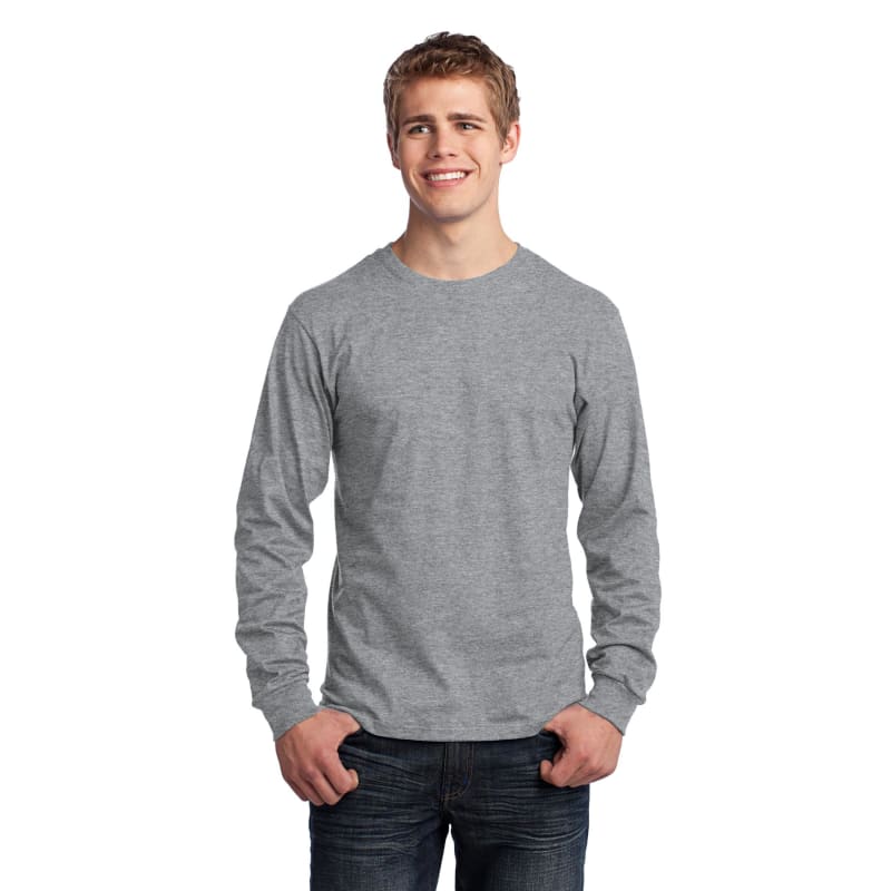 Port & Company - Long Sleeve Core Cotton Tee. 41