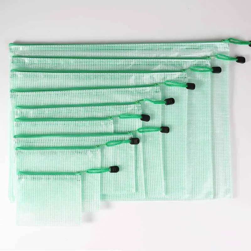 Zipper Mesh Document Pouch Bag 7