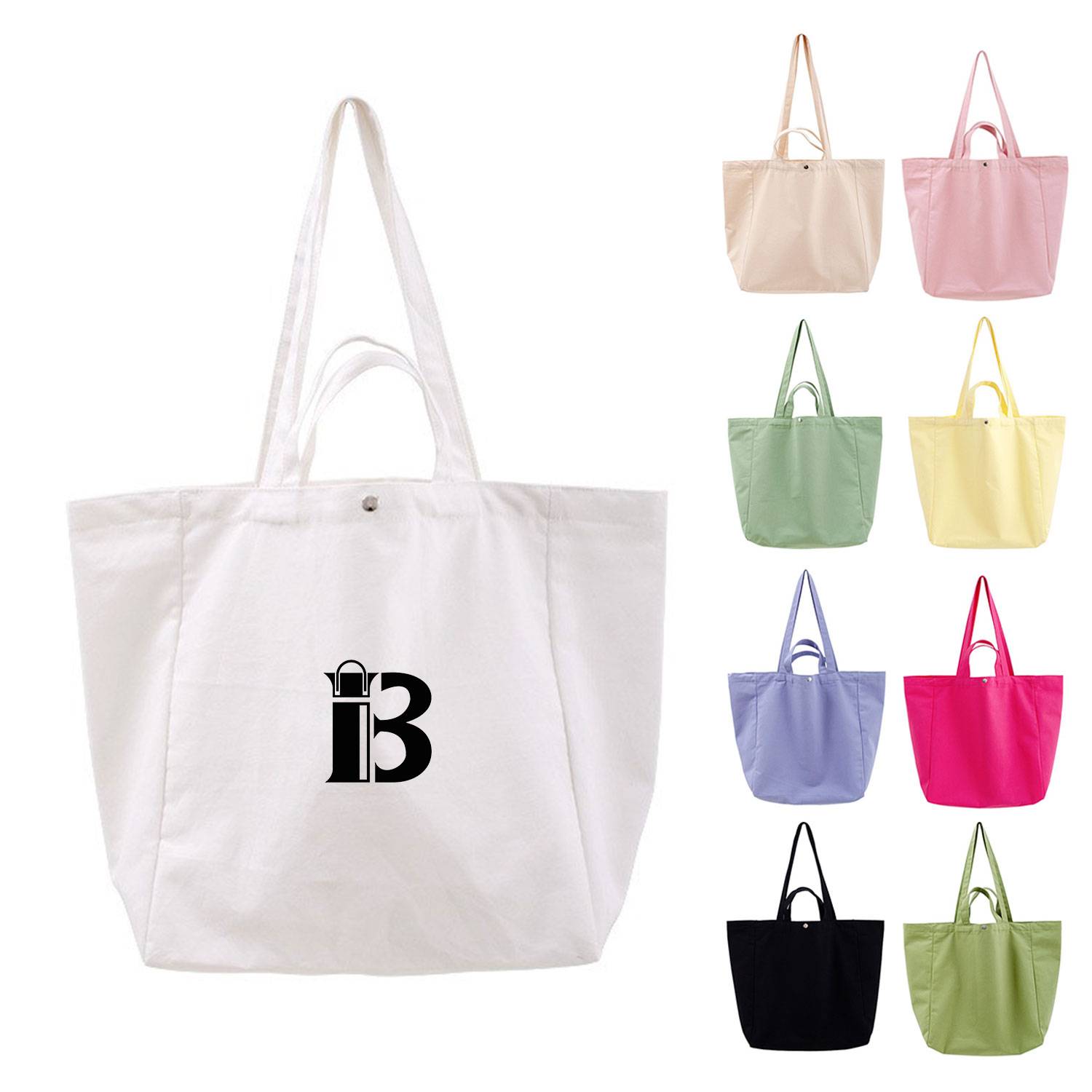 Beach Tote Bag, custom tote bag with logo imprint 1