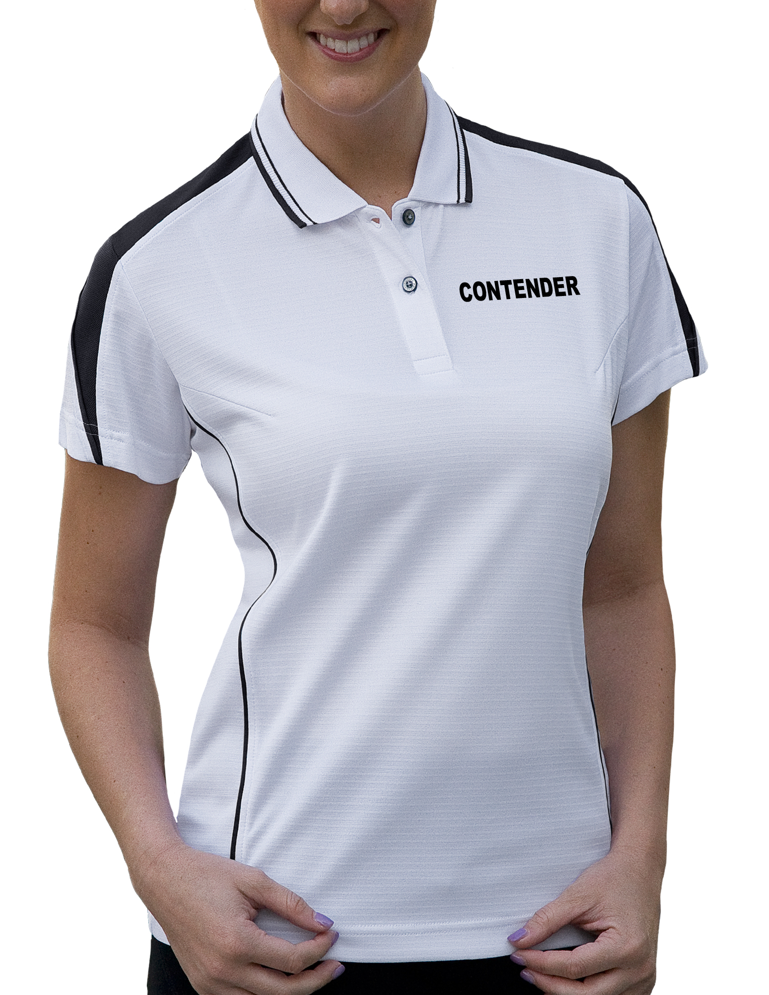 Ladies' Contender Ottoman Polo Shirt 6