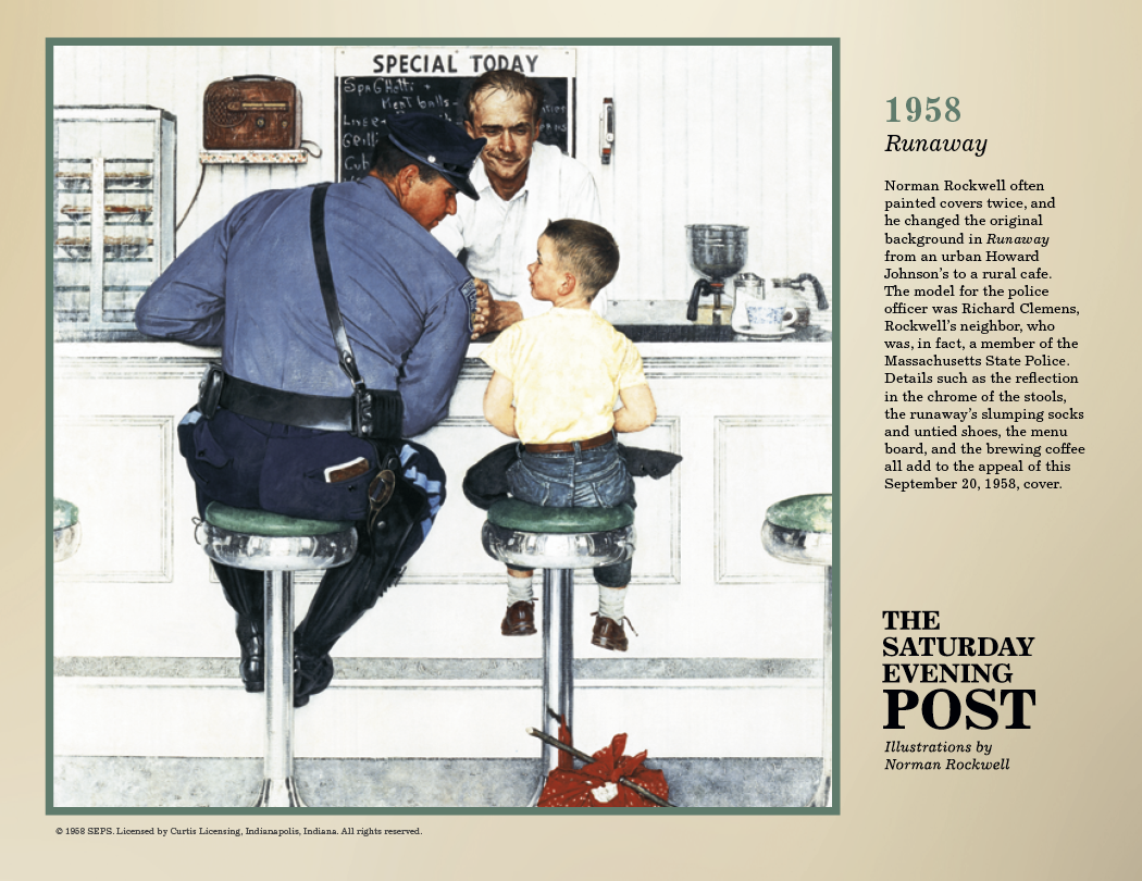 Triumph® Calendars The Saturday Evening Post Deluxe Pocket Calendar 27