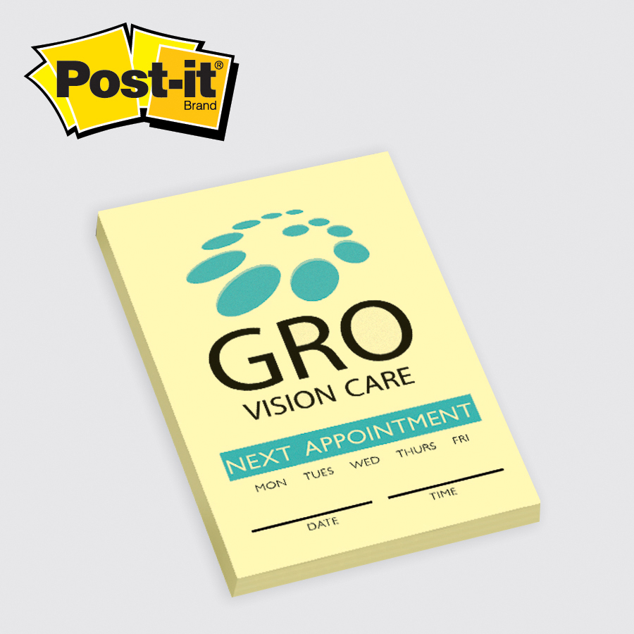 Post-it® Custom Printed Notes - 2 x 3 1
