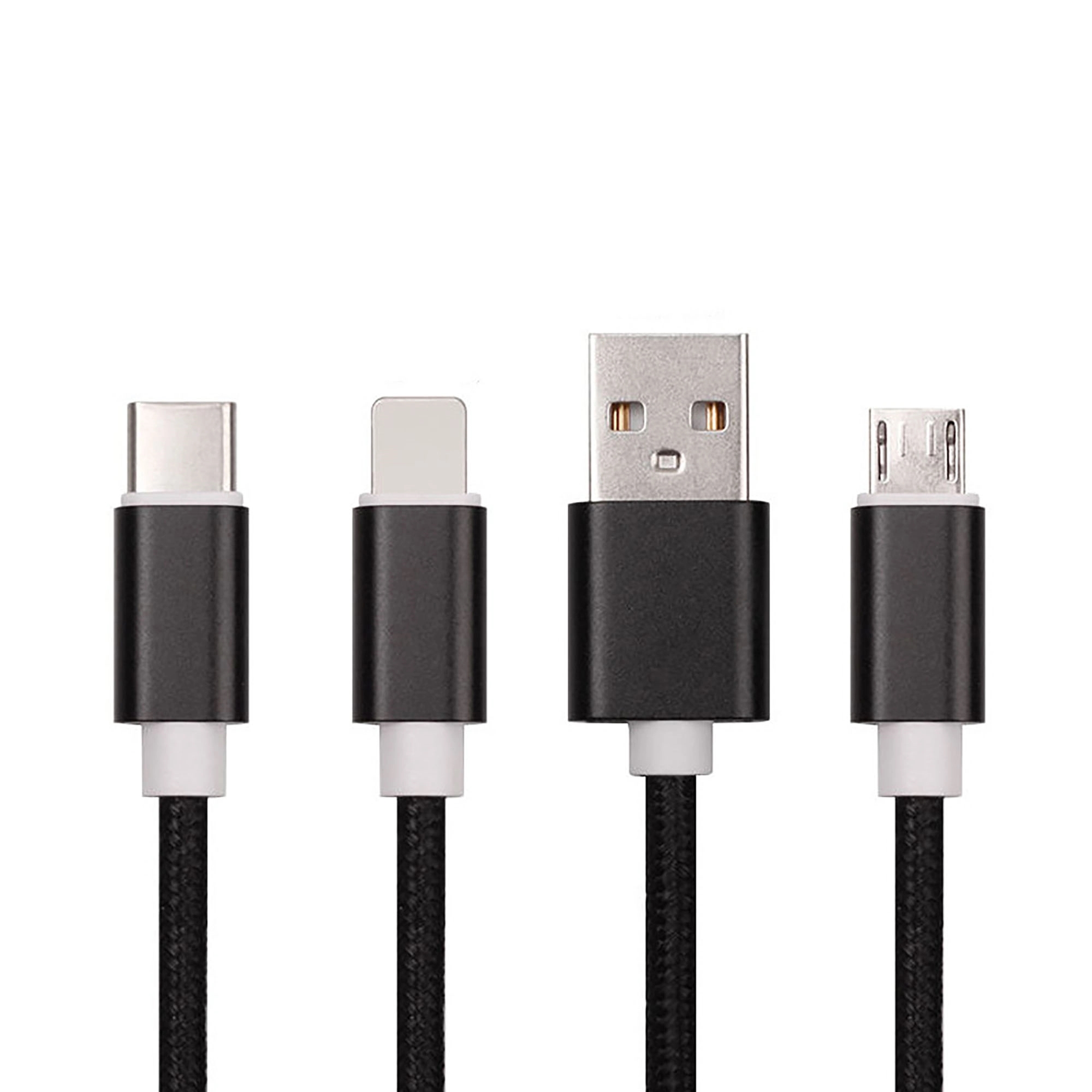 3 in 1 USB Charging Cable Keychain 2
