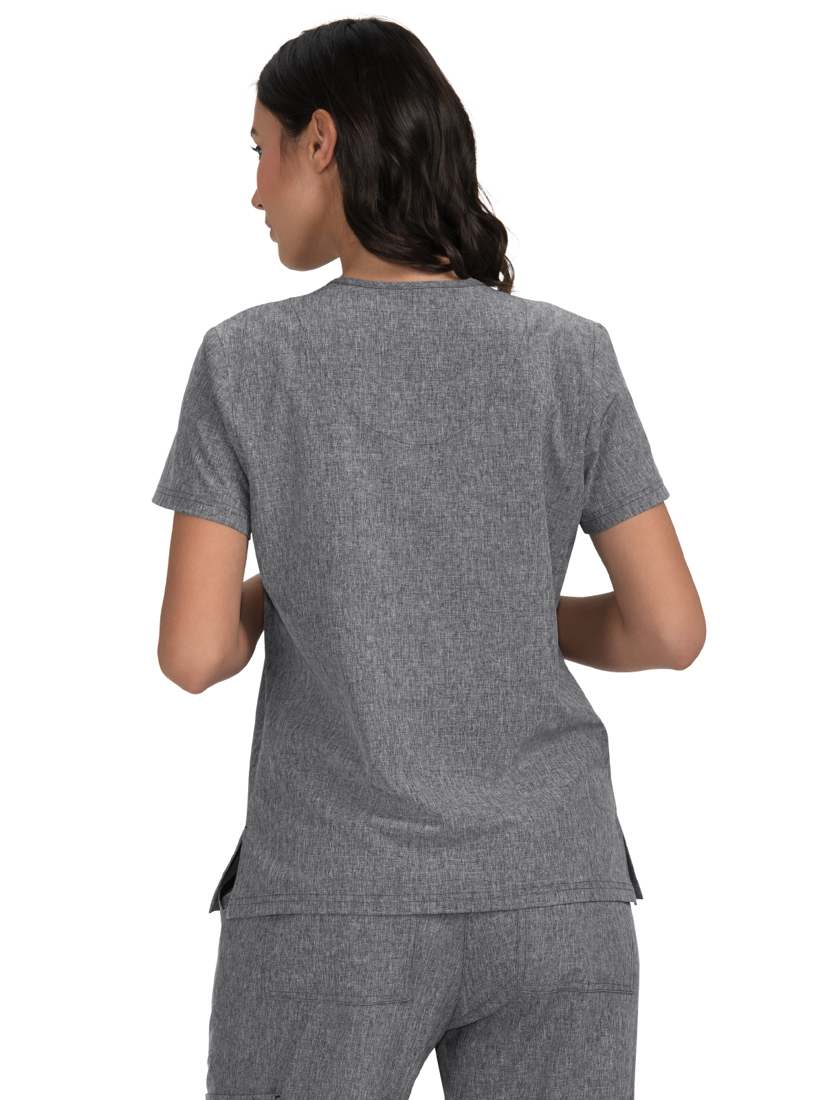koi - Basics - Women's Four-Pocket Stretch V-Neck Becca Top 13