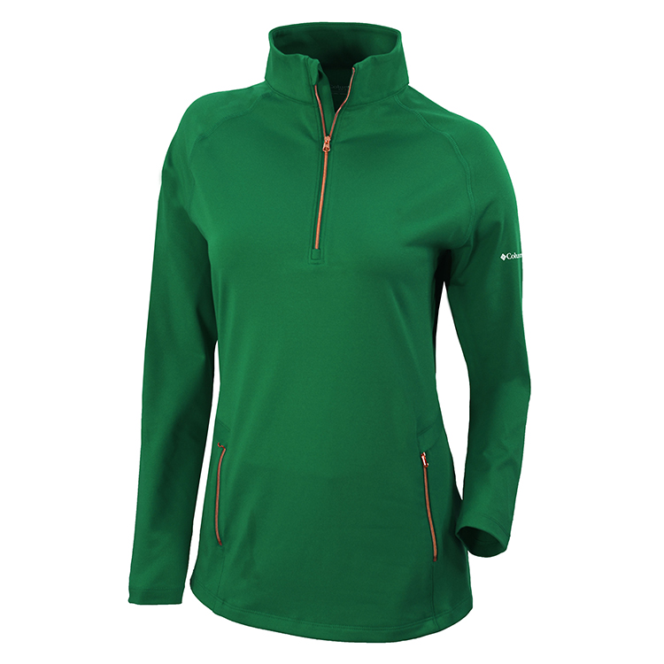 Columbia Ladies Omni-Wick Outward Nine 1/4 Zip 10