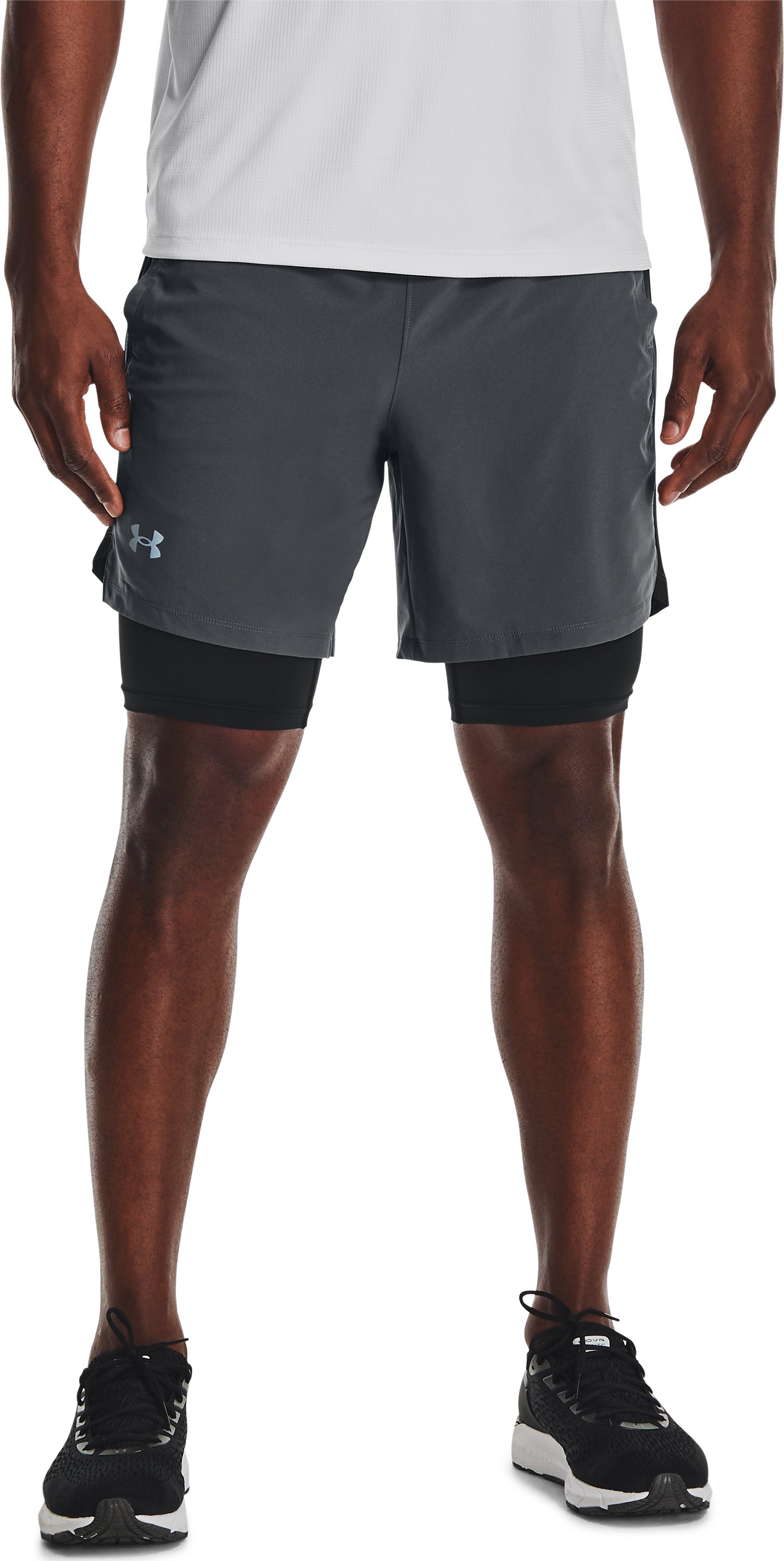 UA Launch Run Men's 2-in-1 Shorts 2