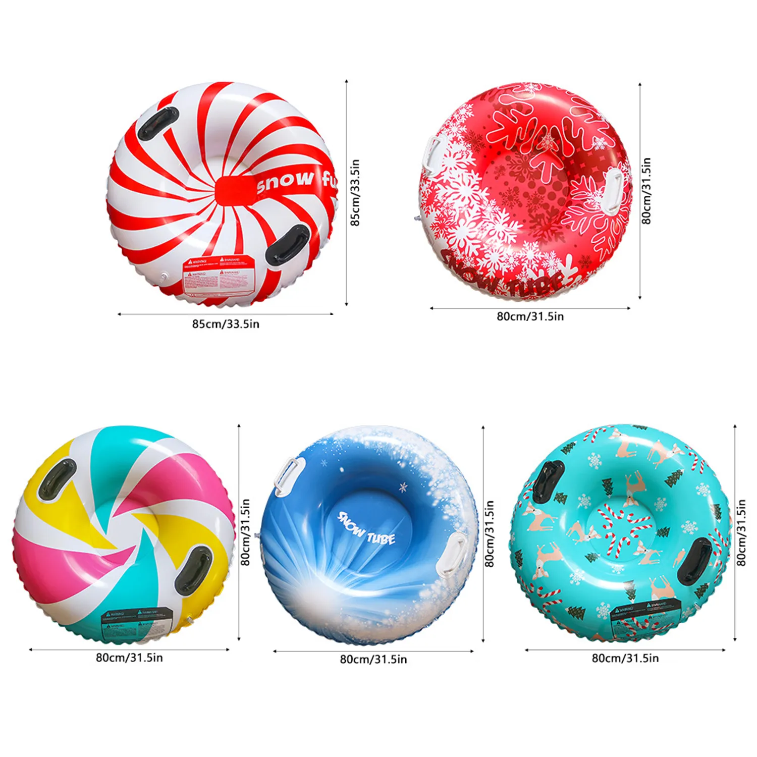 PVC Inflatable Ski Ring 6