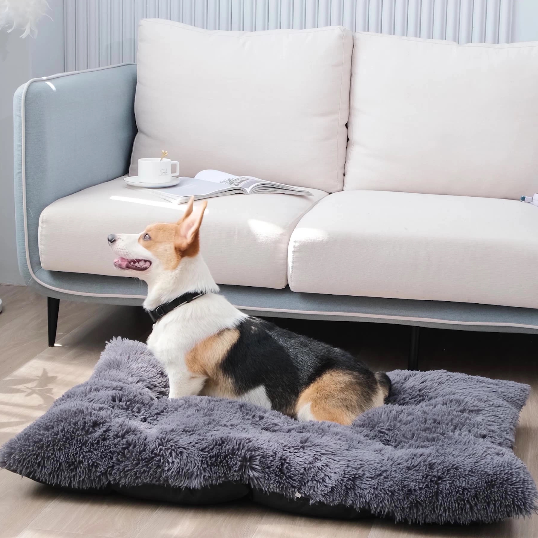 Pet Products Cat Dog Bed Crate Pad Blanket Mat 8