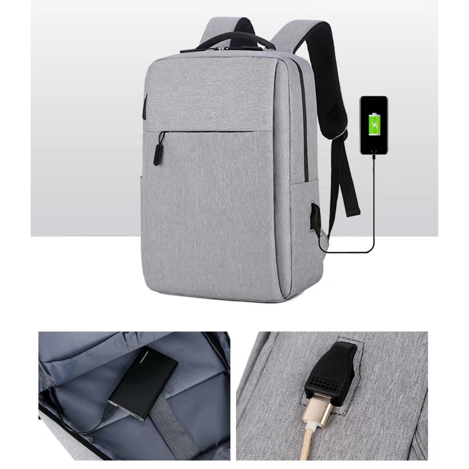 Custom Casual Business Laptop Backpack 5