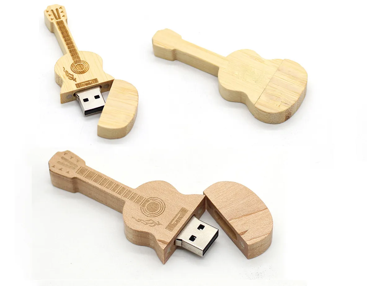 Wooden Guitar Flash Drive 7