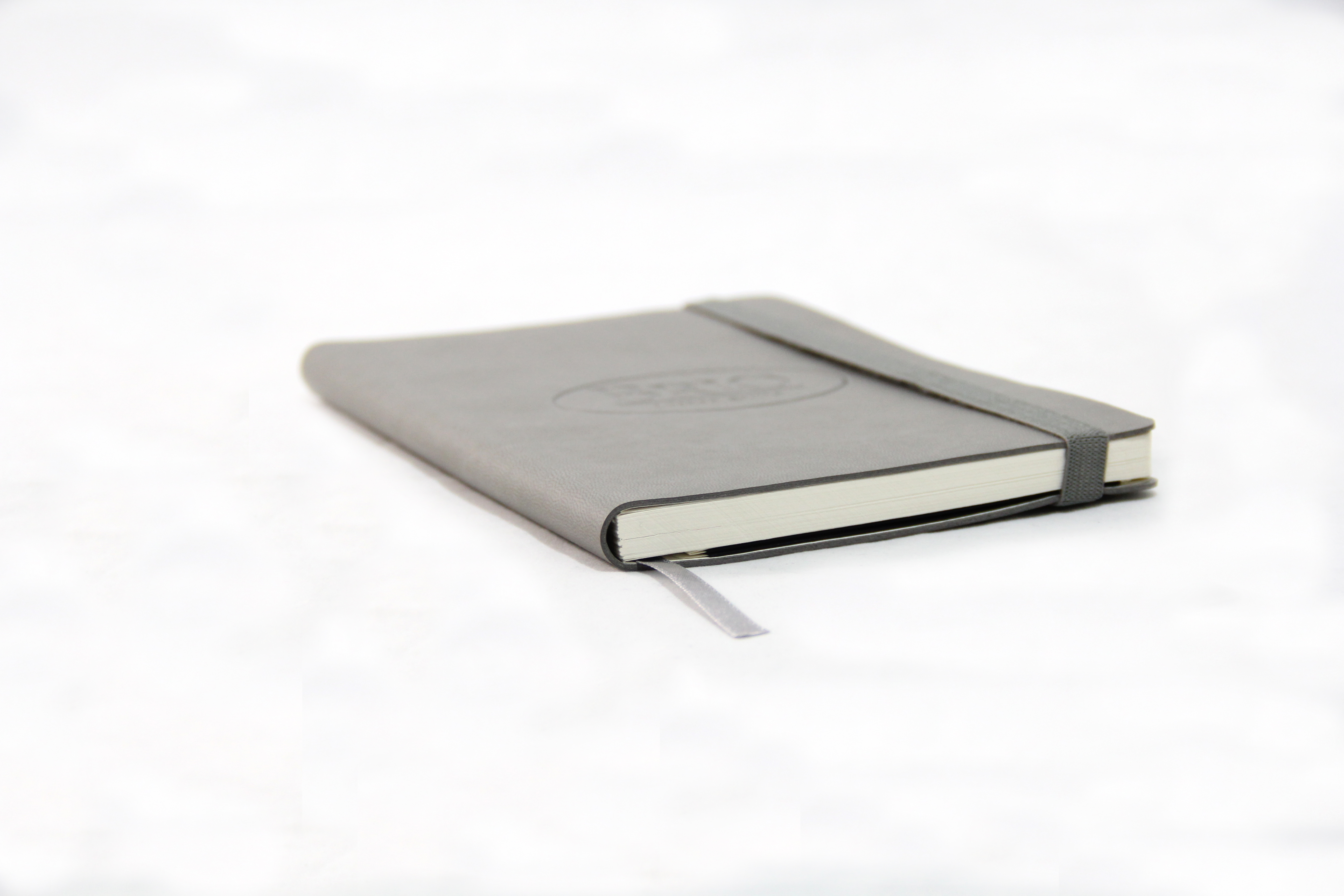 Pavia Light Gray Soft Cover Journal 8.5" x 5.5" 3