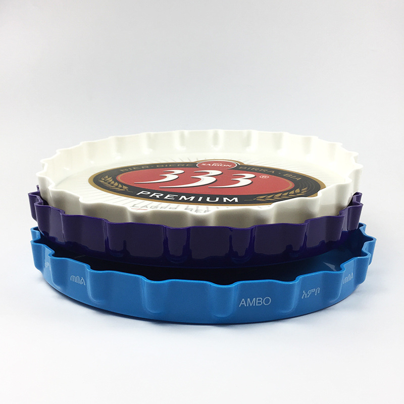 Large Round Beverage Ber Lid Tray 6