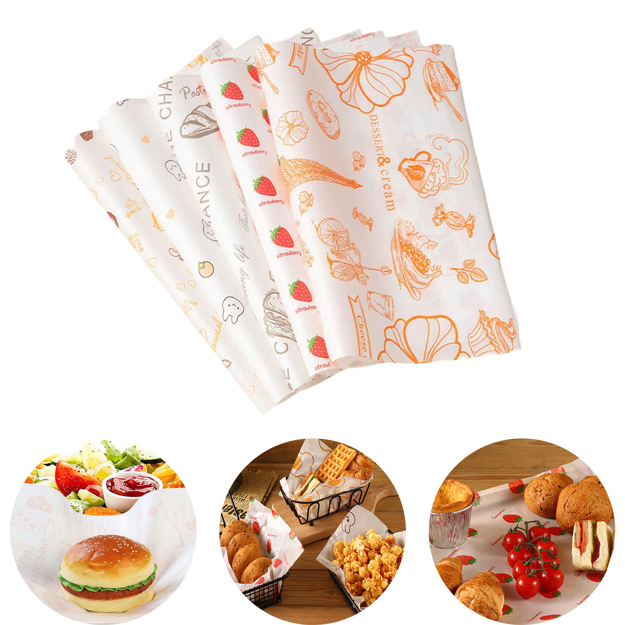 Custom Oil-Resistant Food Coating Paper 1