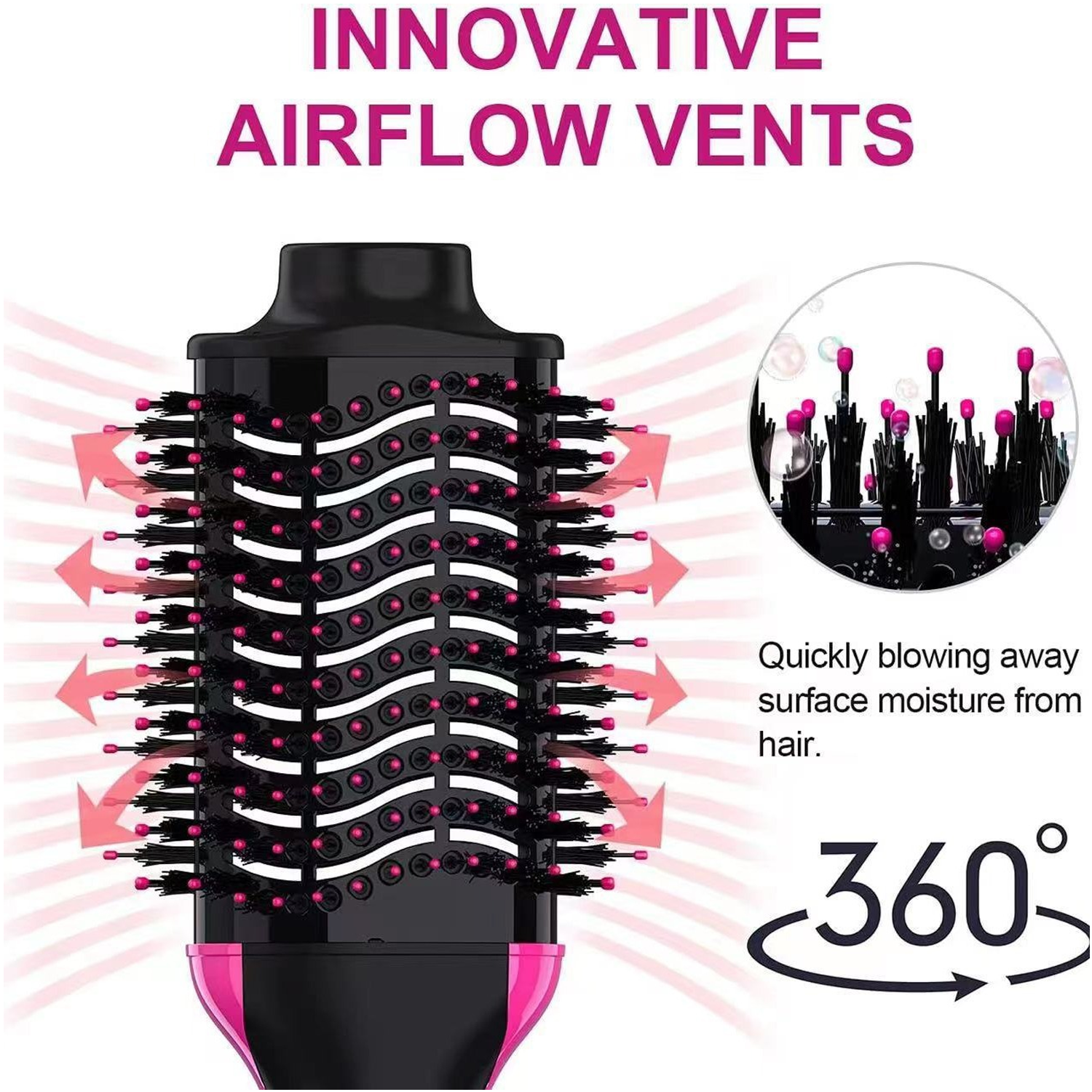 4 in 1 One-step Hair Dryer Brush 5