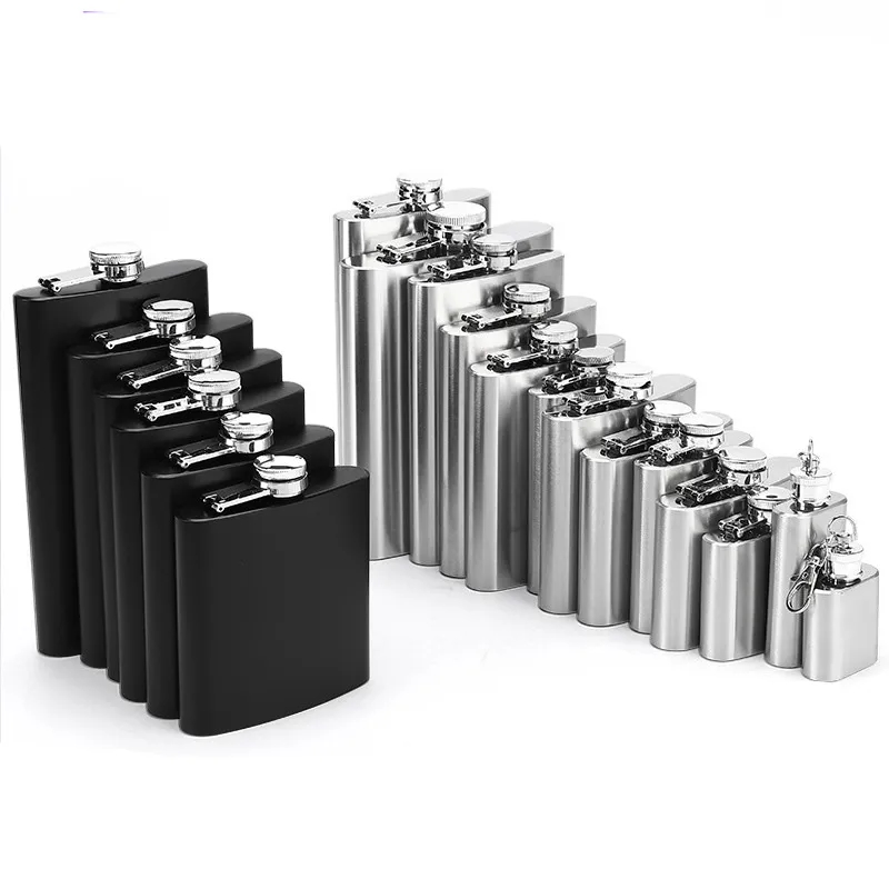 10oz 304 Stainless Steel Pocket Hip Flask Wine Pot 8