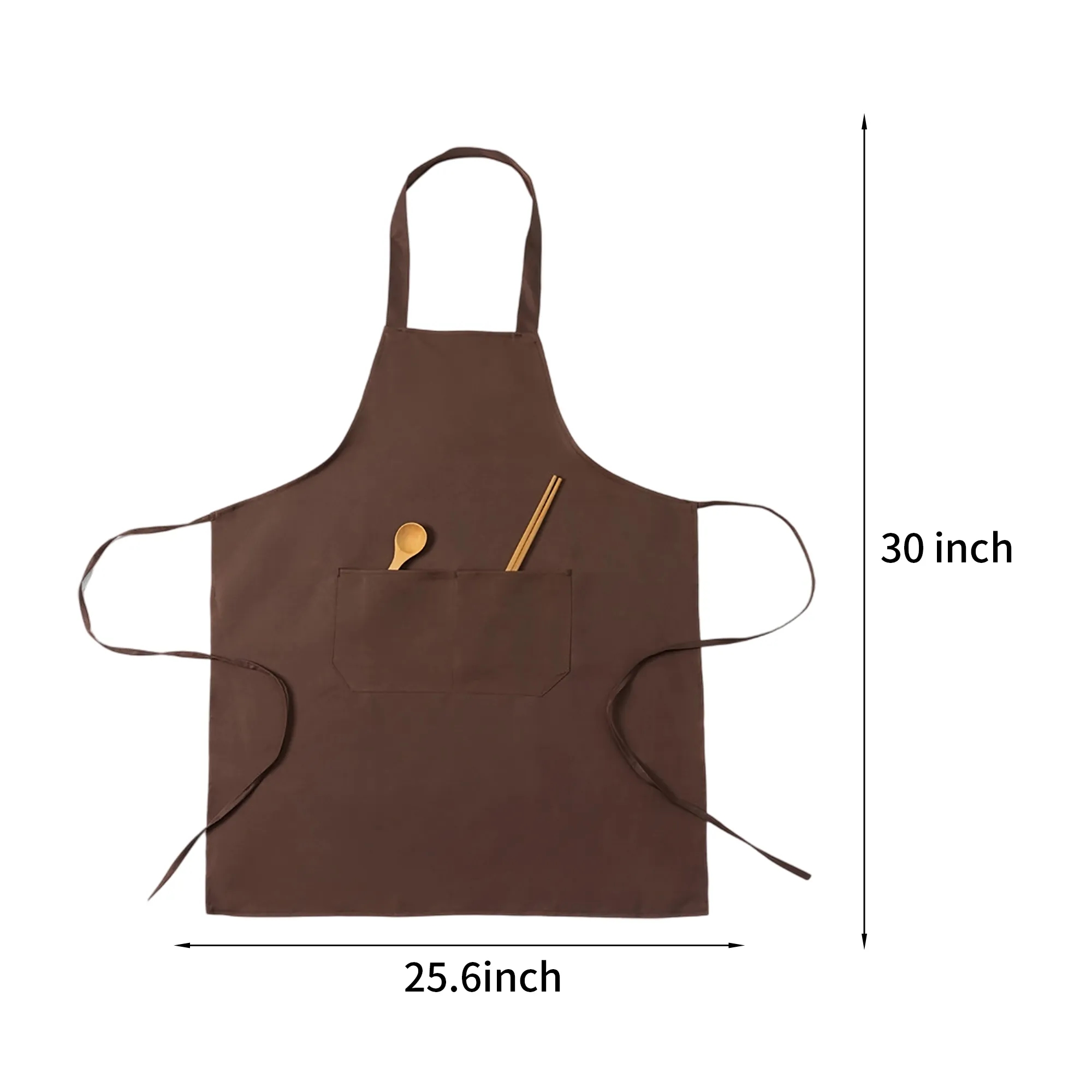 Durable Polyester Apron Kitchen Compact Practical for Cooking 10