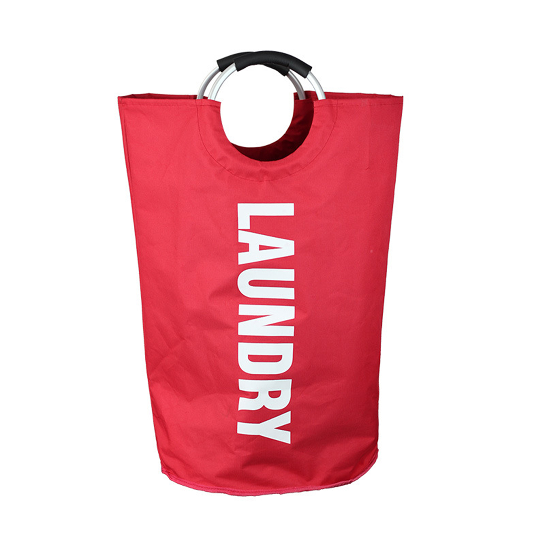 Oxford Fabric Aluminum Handle Foldable Laundry Bag 2