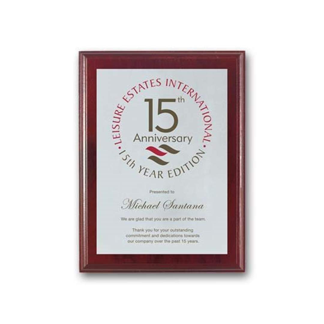 Screenprint Aluminum - Mahogany 4