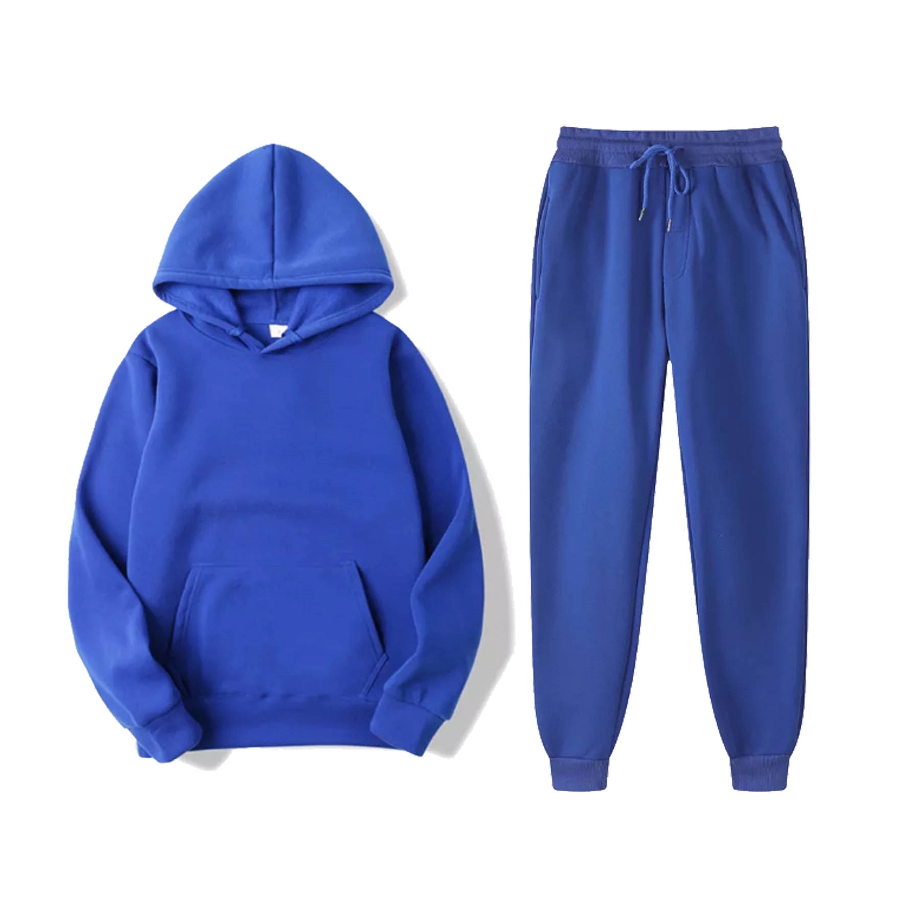Men's Plus Fleece Hoodie Suit 2
