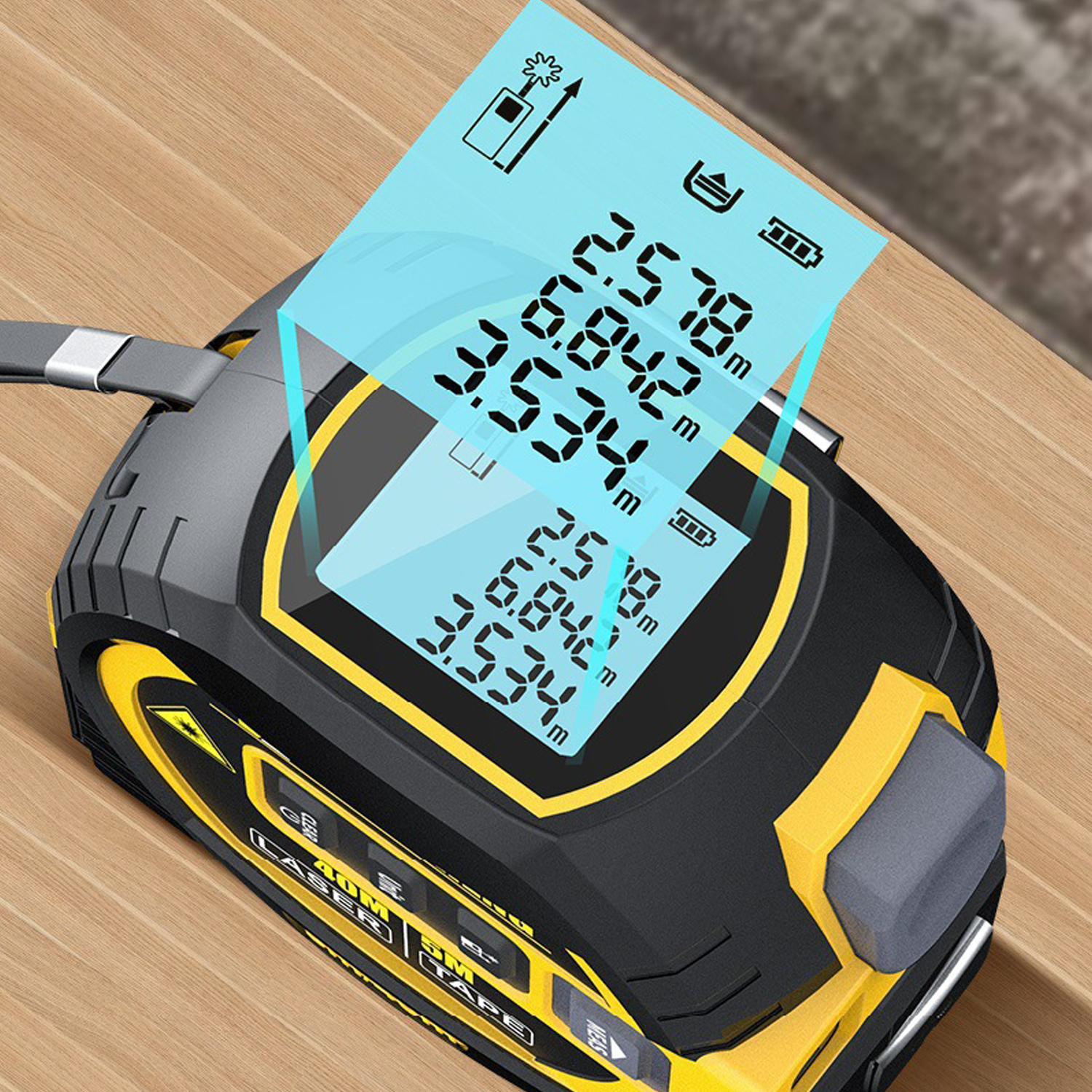 High precision laser infrared measuring instrument 6
