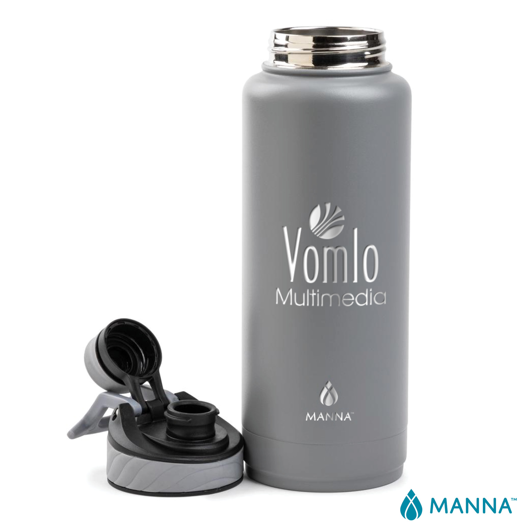 Manna™ Convoy 40 oz. Double Wall Steel Bottle 11