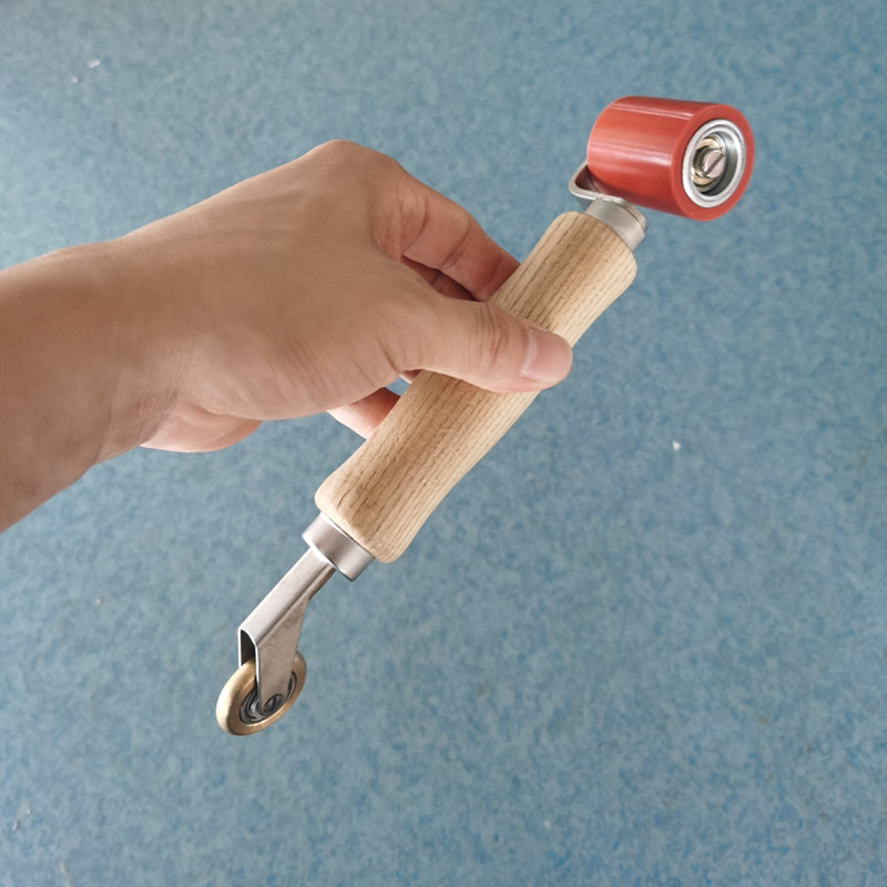 40mm Silicone Seam Damping Roller w/6mm Brass Penny Roller for PVC/TPO/EPDM 5