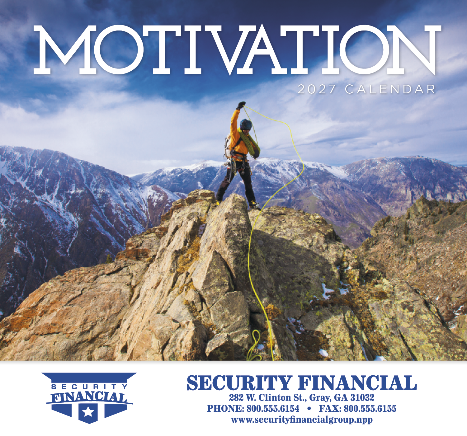 HotLine® Products Motivation Appointment Calendar (Motivational Quotes) - Stapled 42