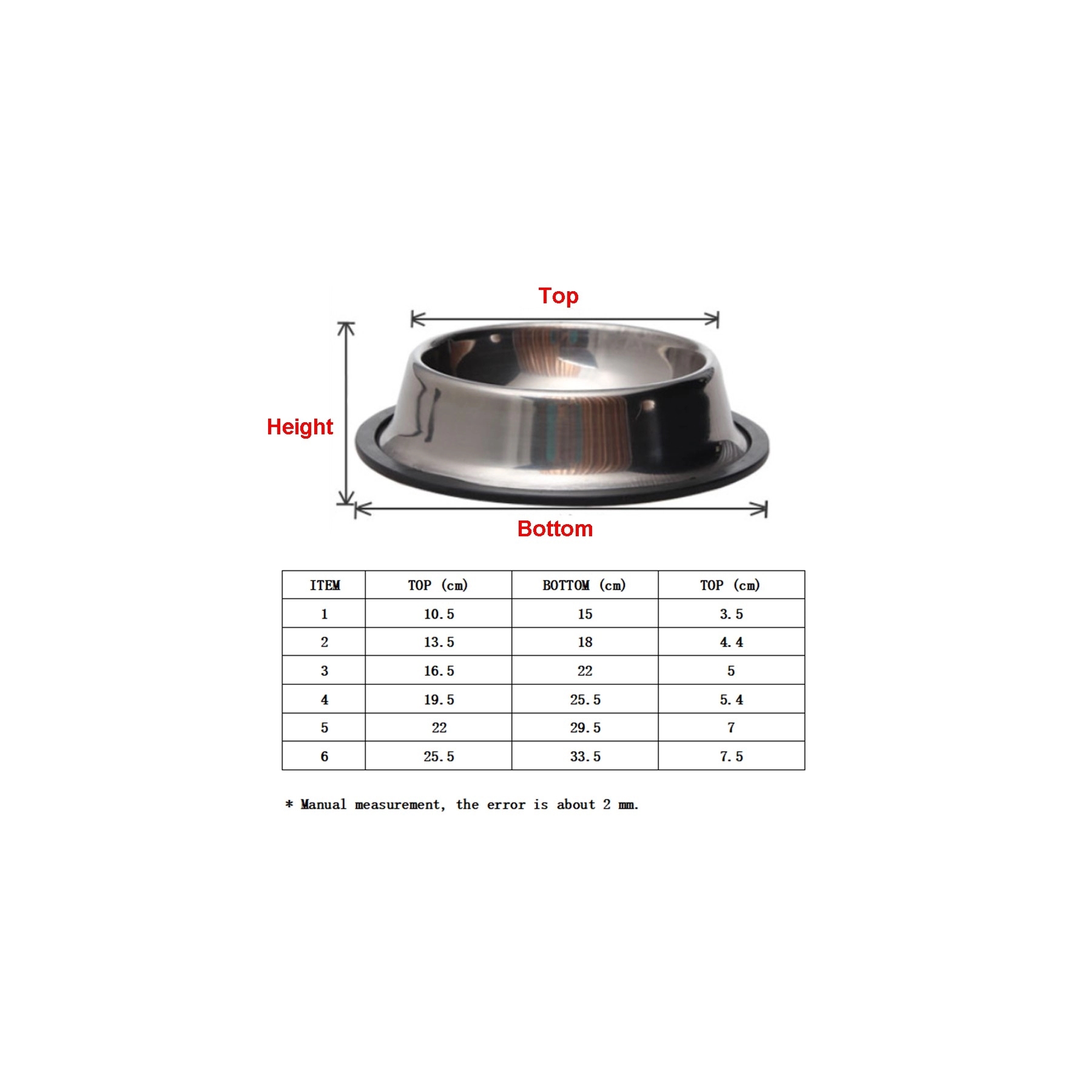 Stainless Steel Dog Cat Bowls 4