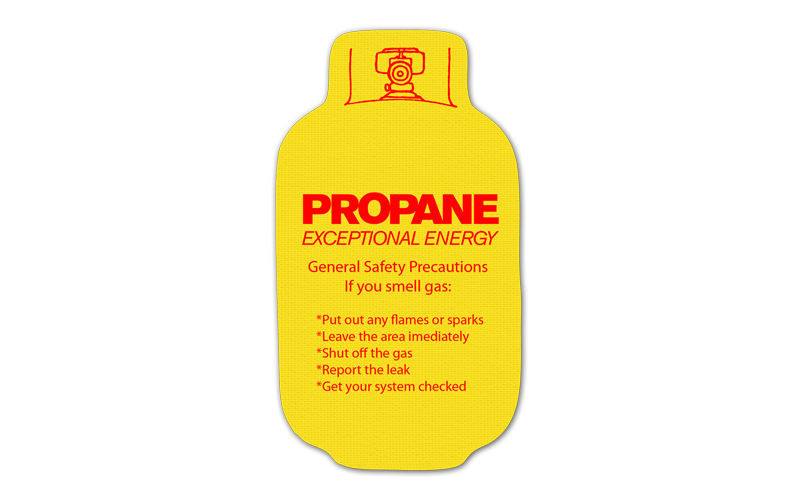 Propane Tank Vinyl Jar Opener 28