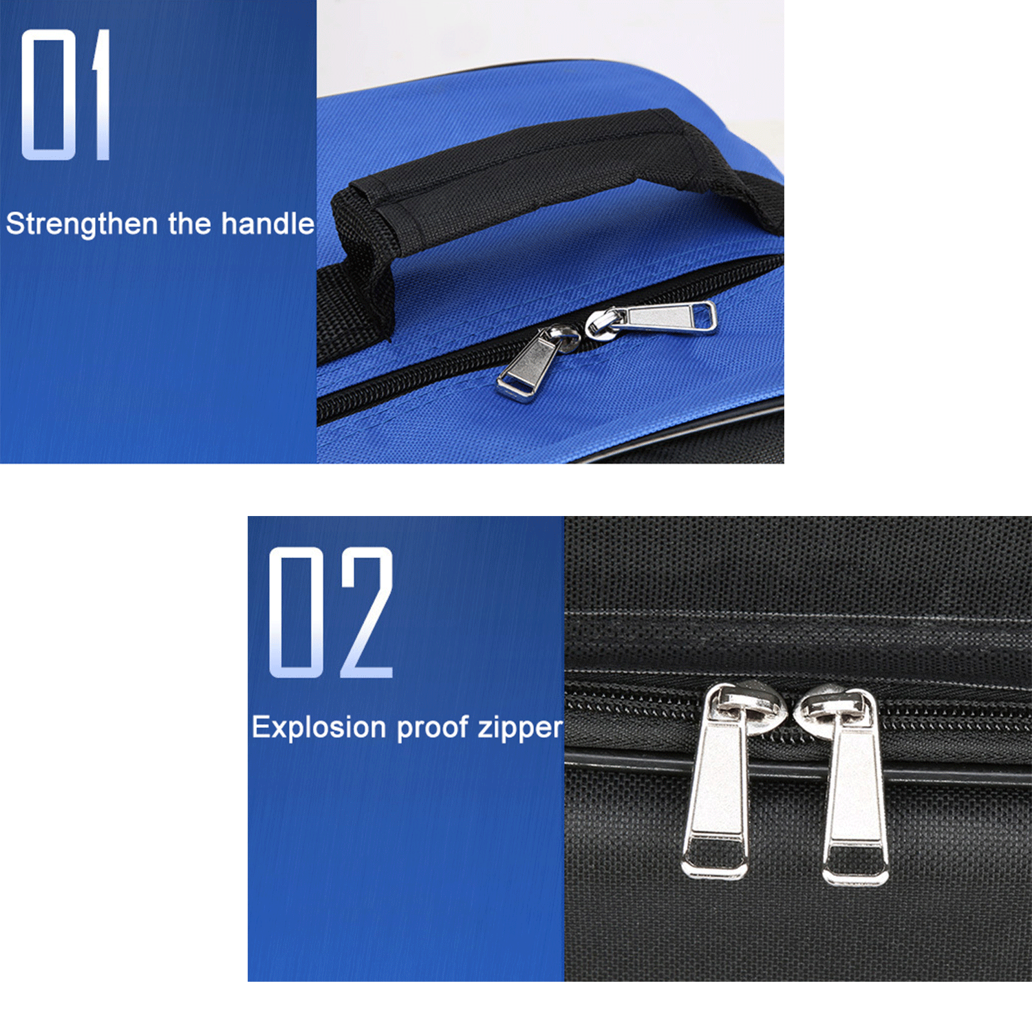 Oxford Padded Golf Travel Bags w/ high-quality Wheels 4