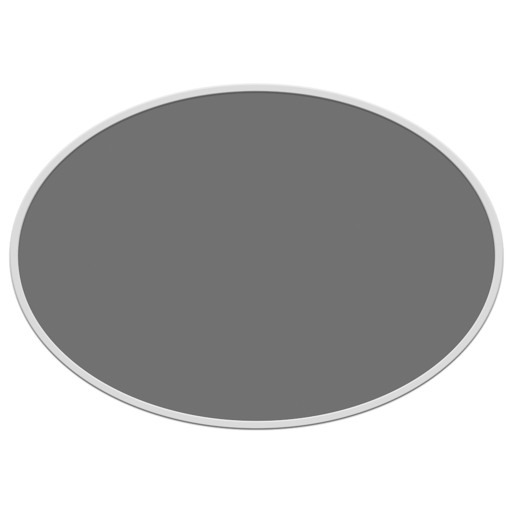 Express Vibraprint 1" x 1-1/4" Oval Lapel Pin & Magnet Back 5
