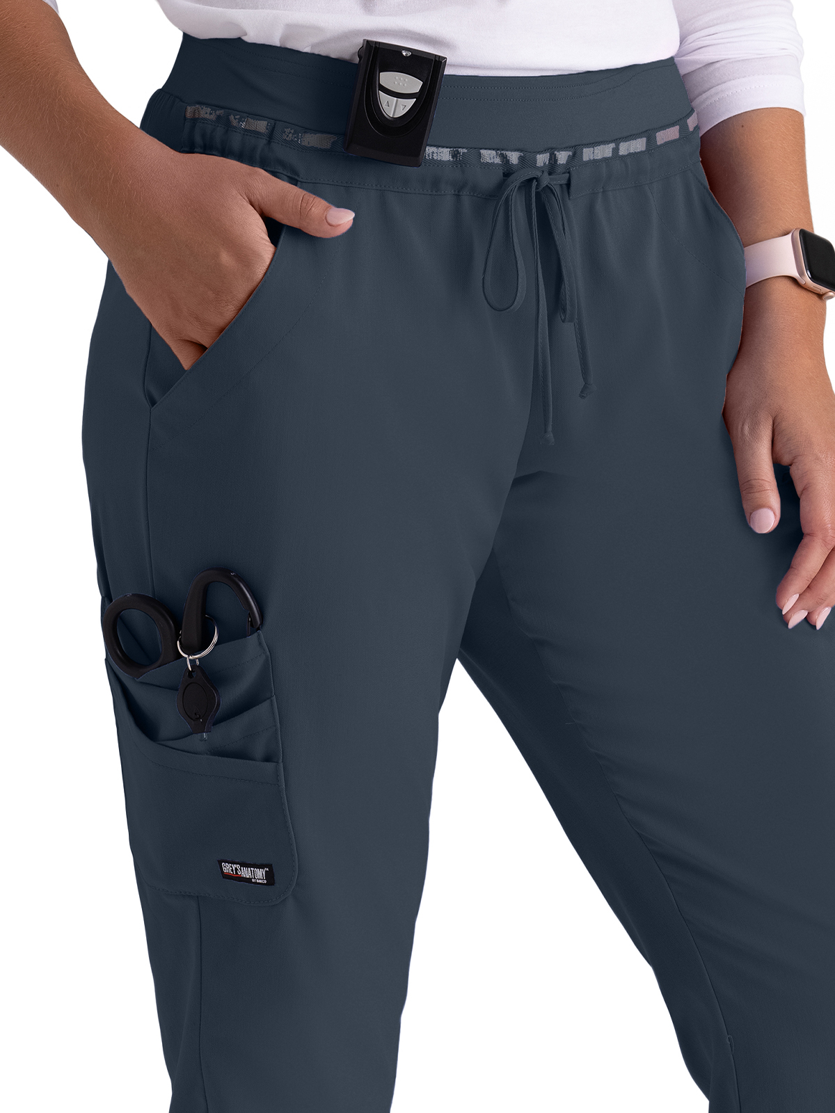 Grey's Anatomy Spandex Stretch - Women's Seven-Pocket Serena Scrub Pant 11