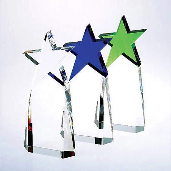 Optic Crystal Triumphant Star Award 4