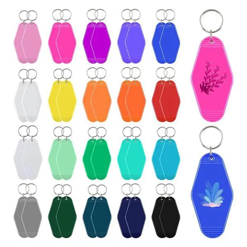 Customized Keychain in multiple colors 2