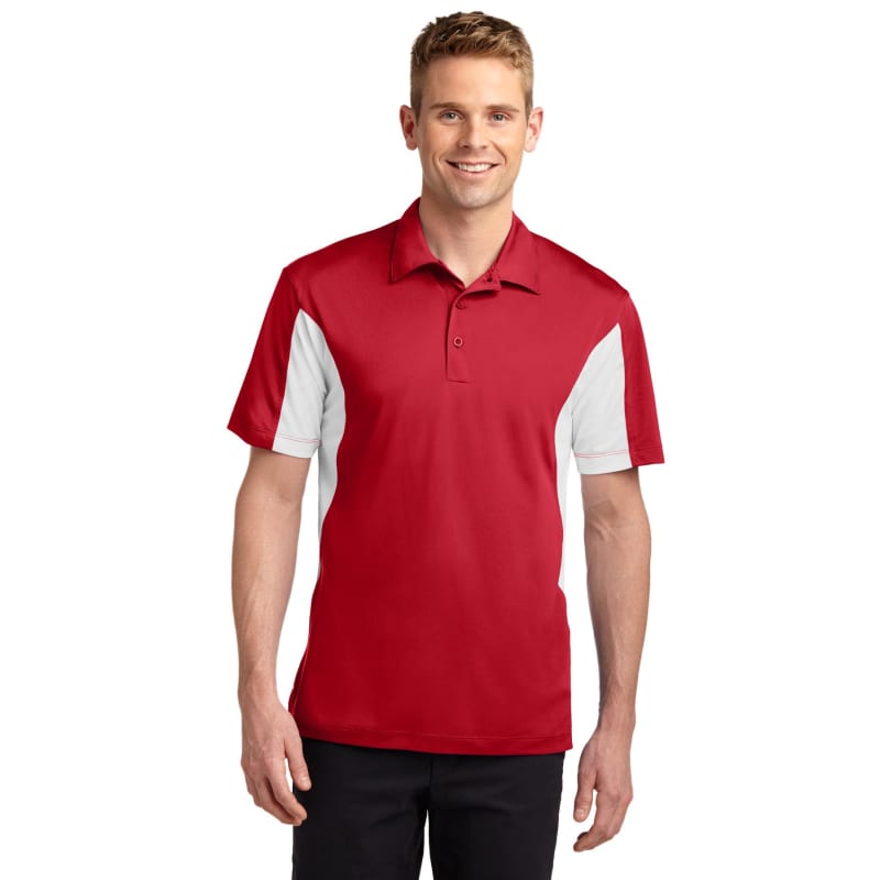 Sport-Tek Side Blocked Micropique Sport-Wick Polo. 12
