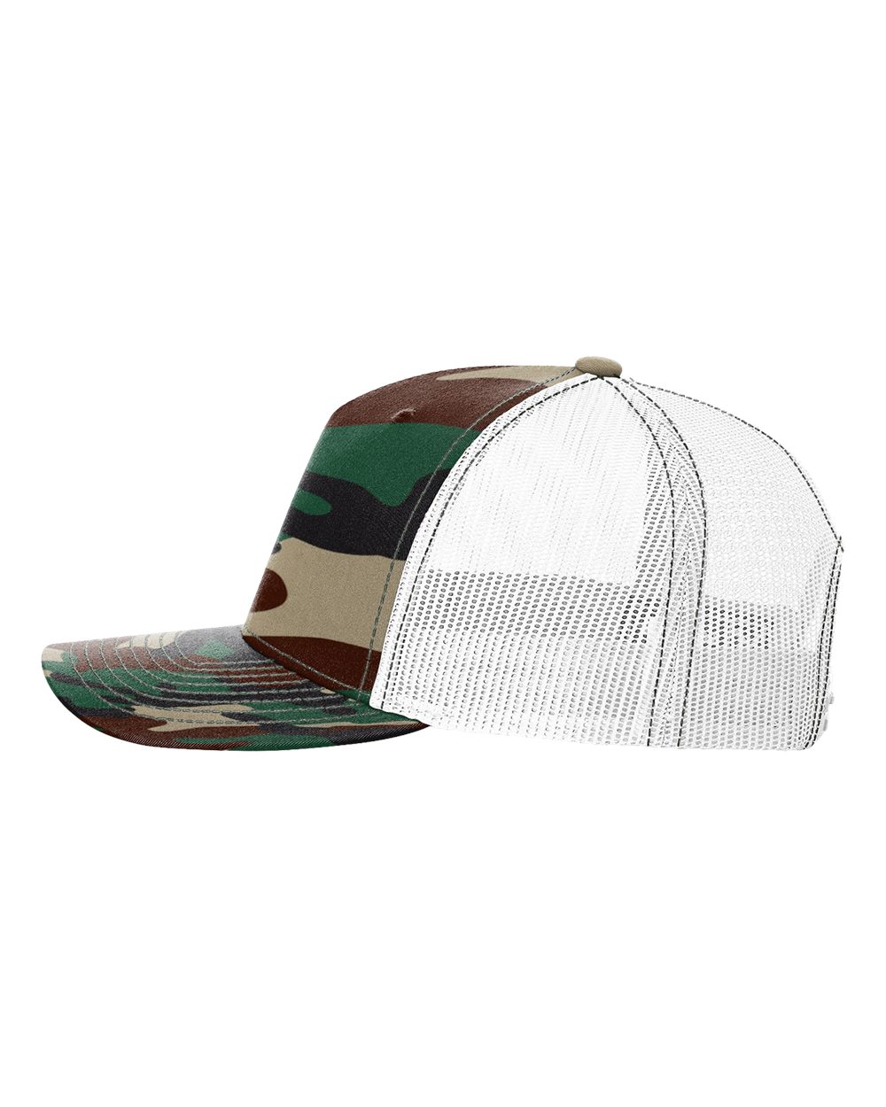 Printed Five-Panel Trucker Cap - 112PFP 50