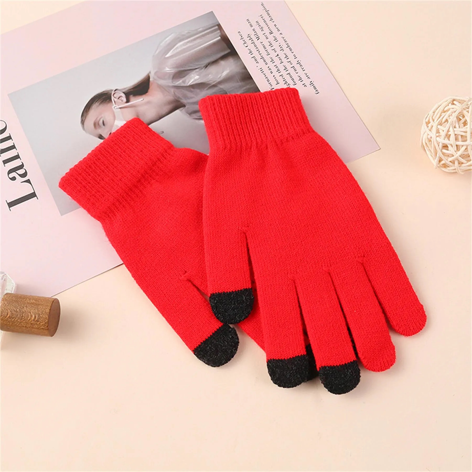 Unisex Thickened Touchscreen Gloves 6