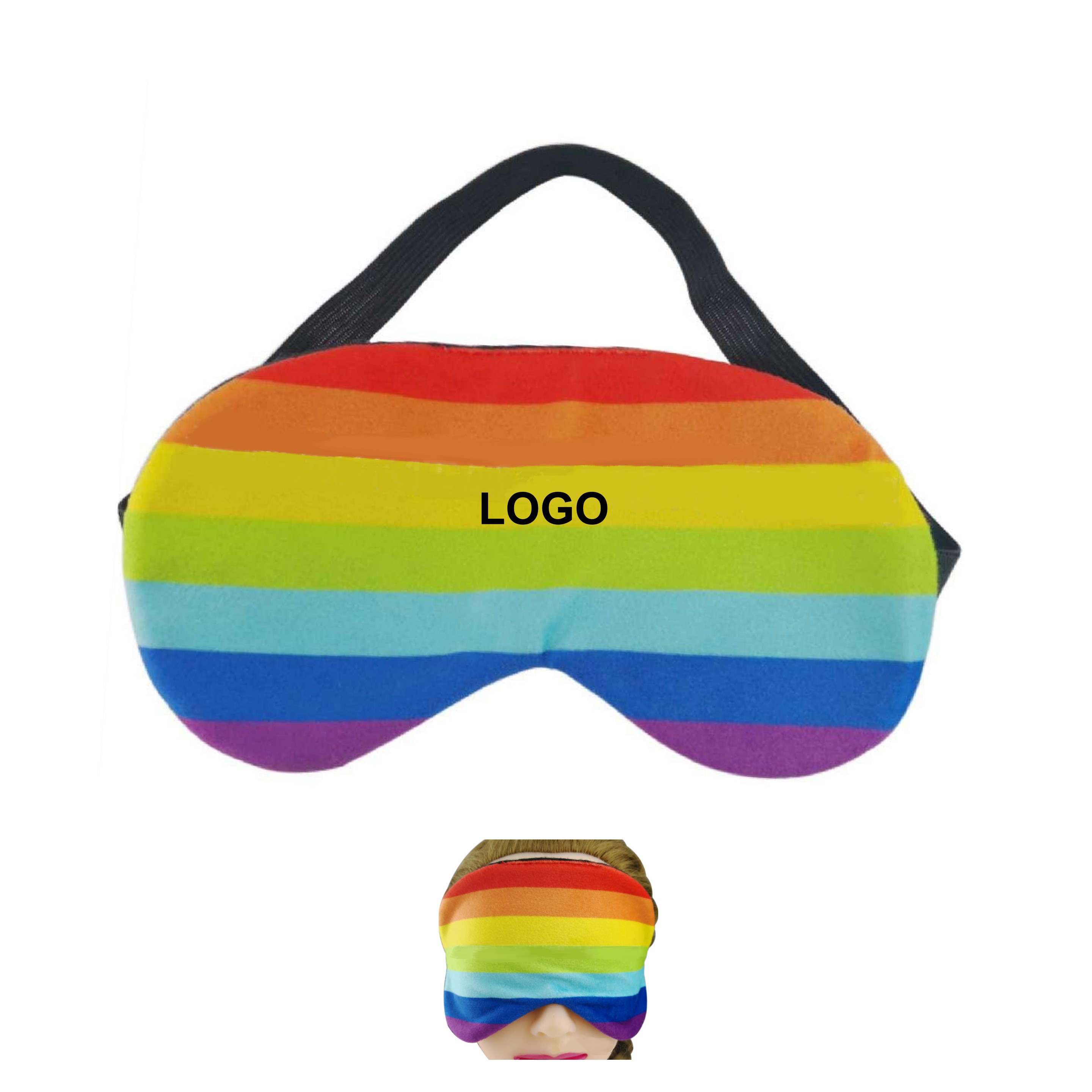 Rainbow Eye Mask (direct import) 2