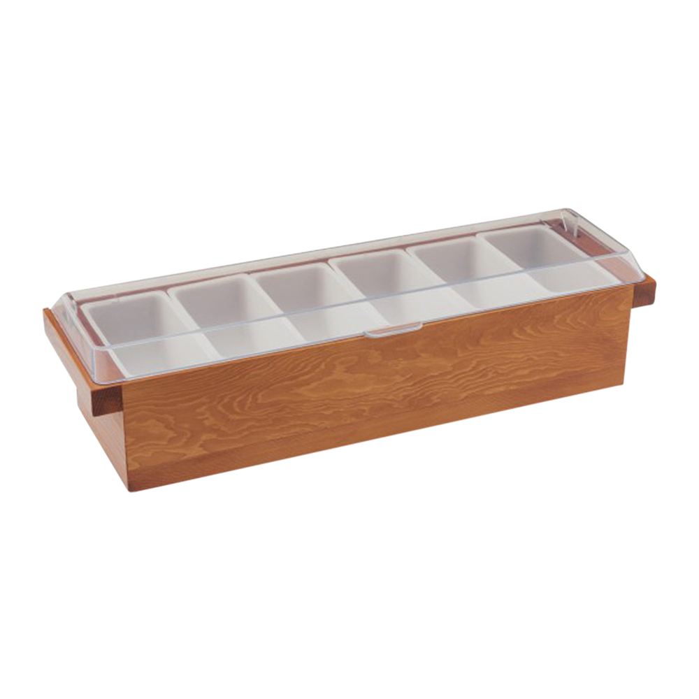 Wooden Condiment Caddy 6