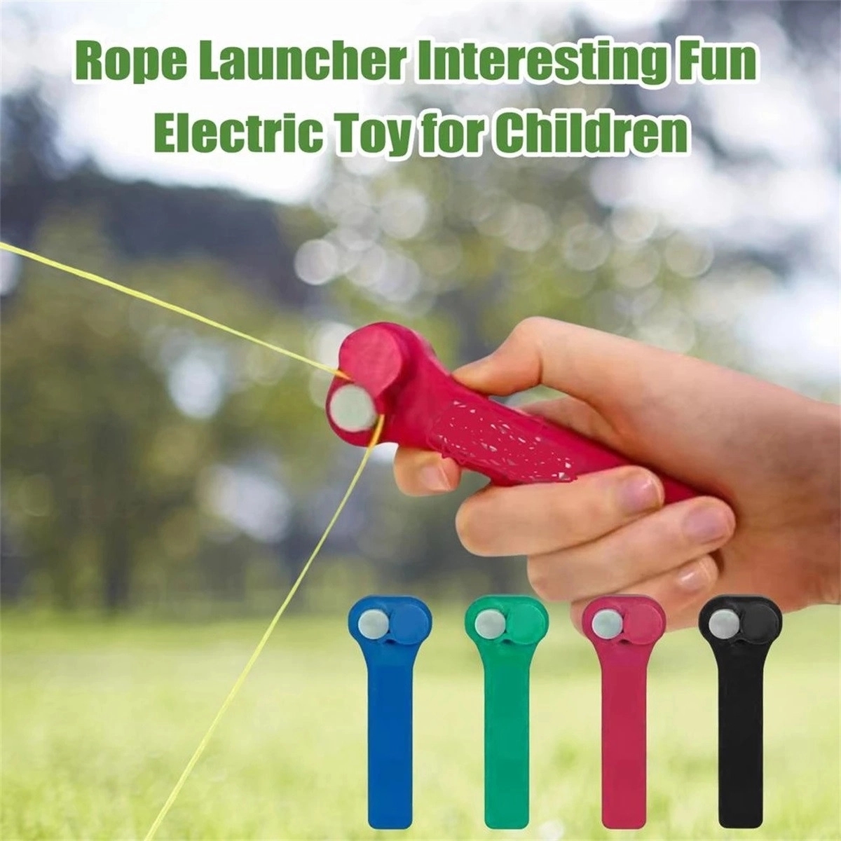 Zip String Rope Launcher Toy 2