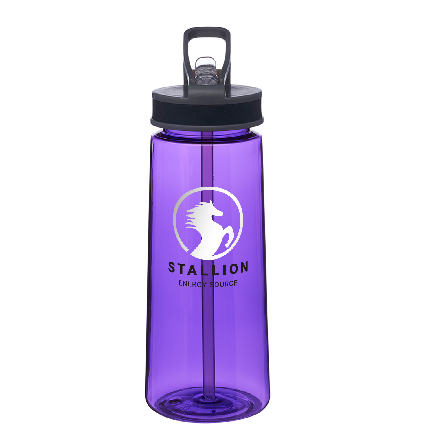 22 oz. Jog Sports Water Bottle (Full Color Imprint) 1