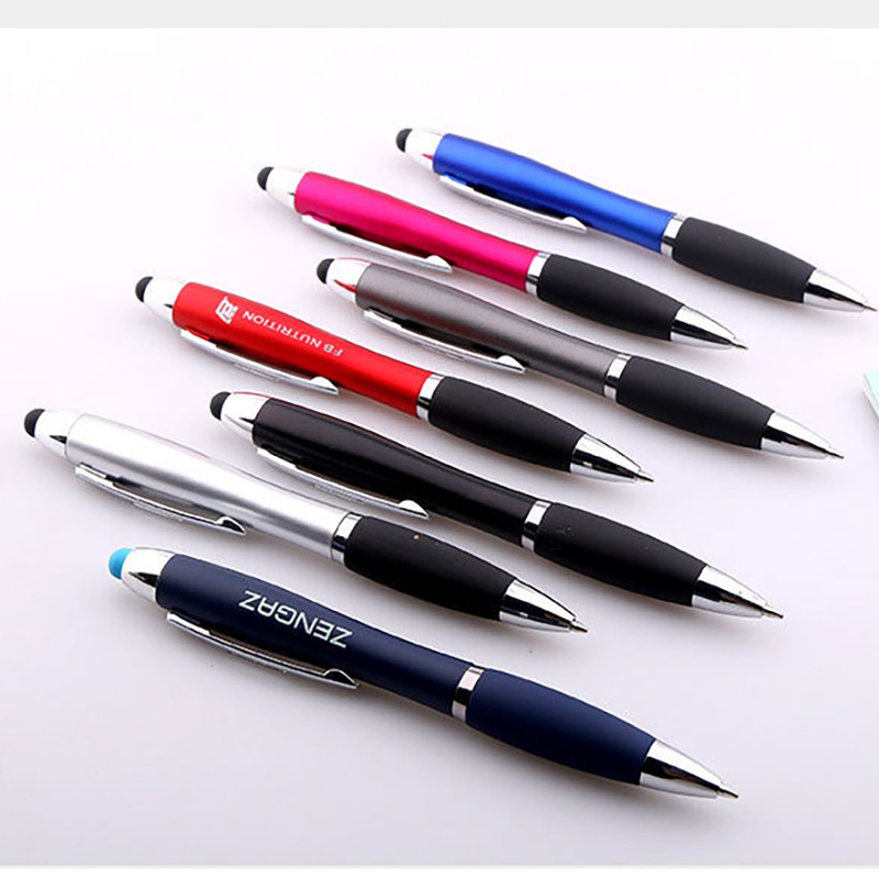 Stylus Ballpoint Pen for Touch Screens w/LED Light 6