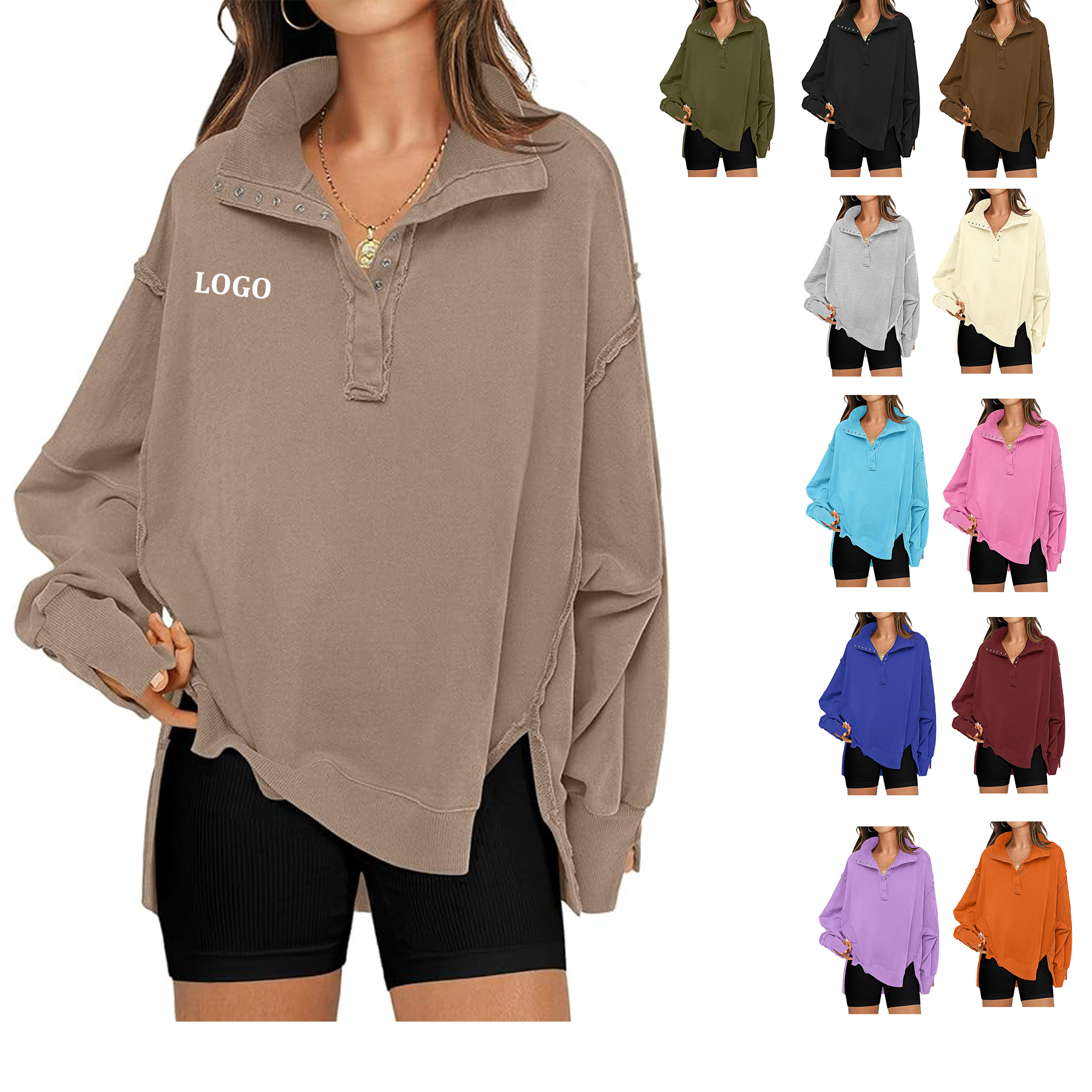 Womens Oversized Sweatshirt 6