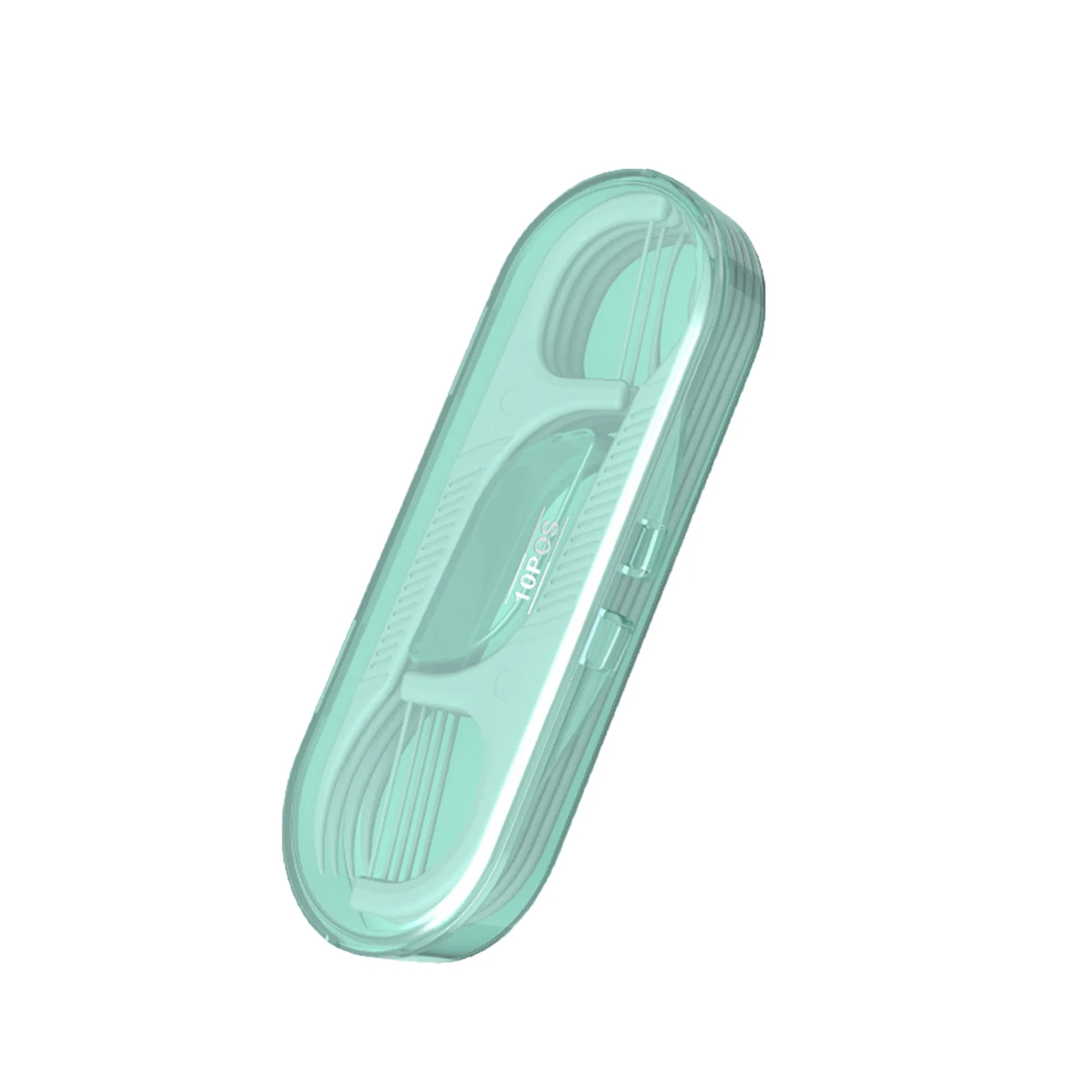 Custom Dental Floss Pick Set with Case 4