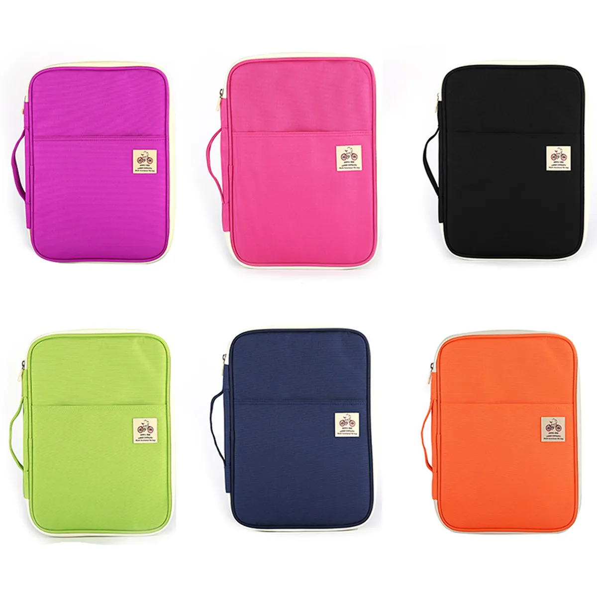 Business Portfolio Organizer File Holder Storage Briefcase 5