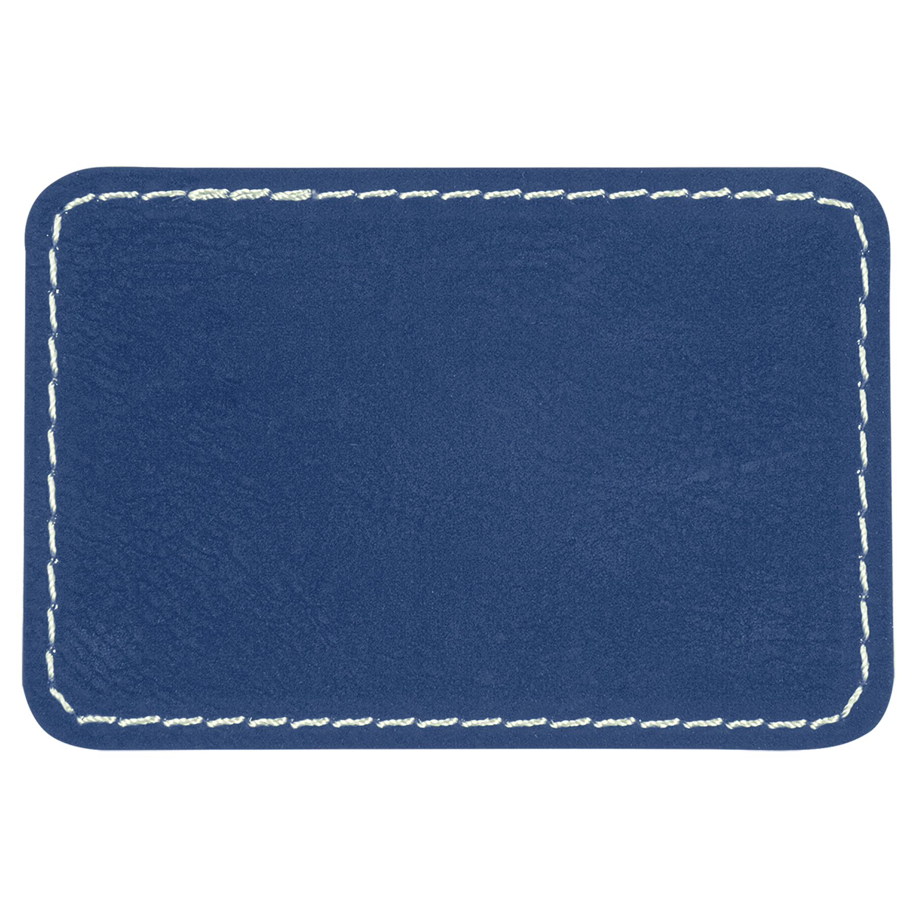3" x 2" Rectangle Leatherette Patch with Adhesive 1