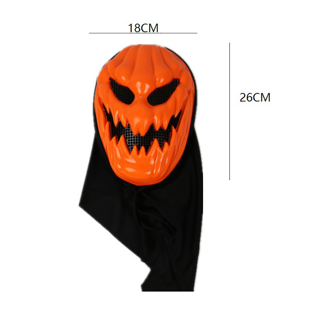 Halloween Prop Pumpkin Ghost Face Mask 3